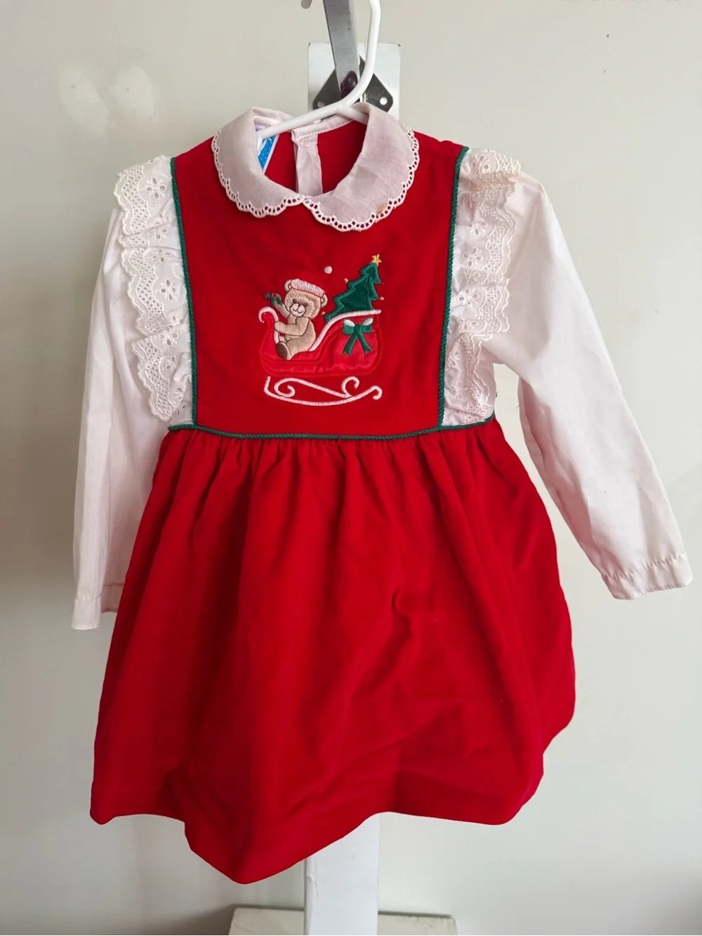 Vintage Toddle Tyke Christmas Dress